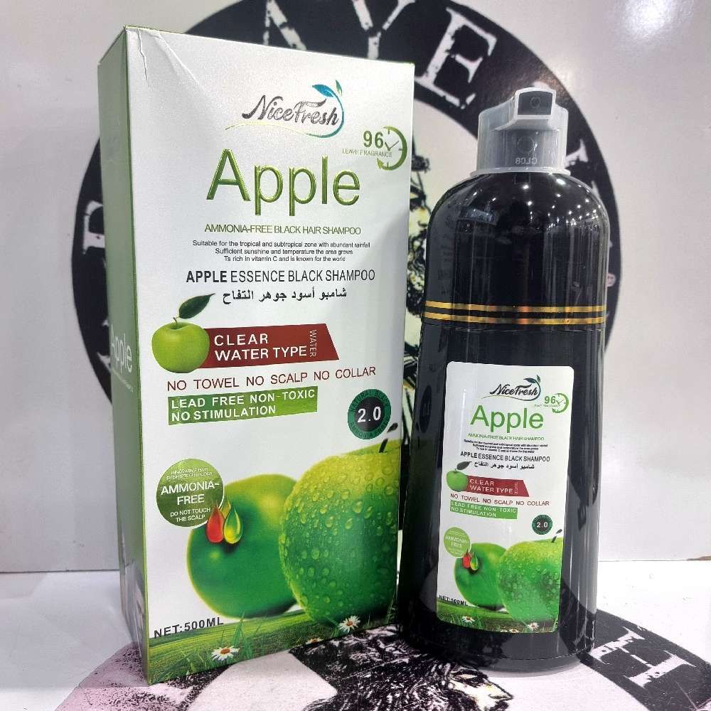 شامپو رنگ مشکی اپل 500ml