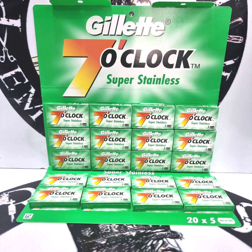 تیغ دولبه ژیلت سون اکلاپ 7 O’Clock بسته 20 عددی