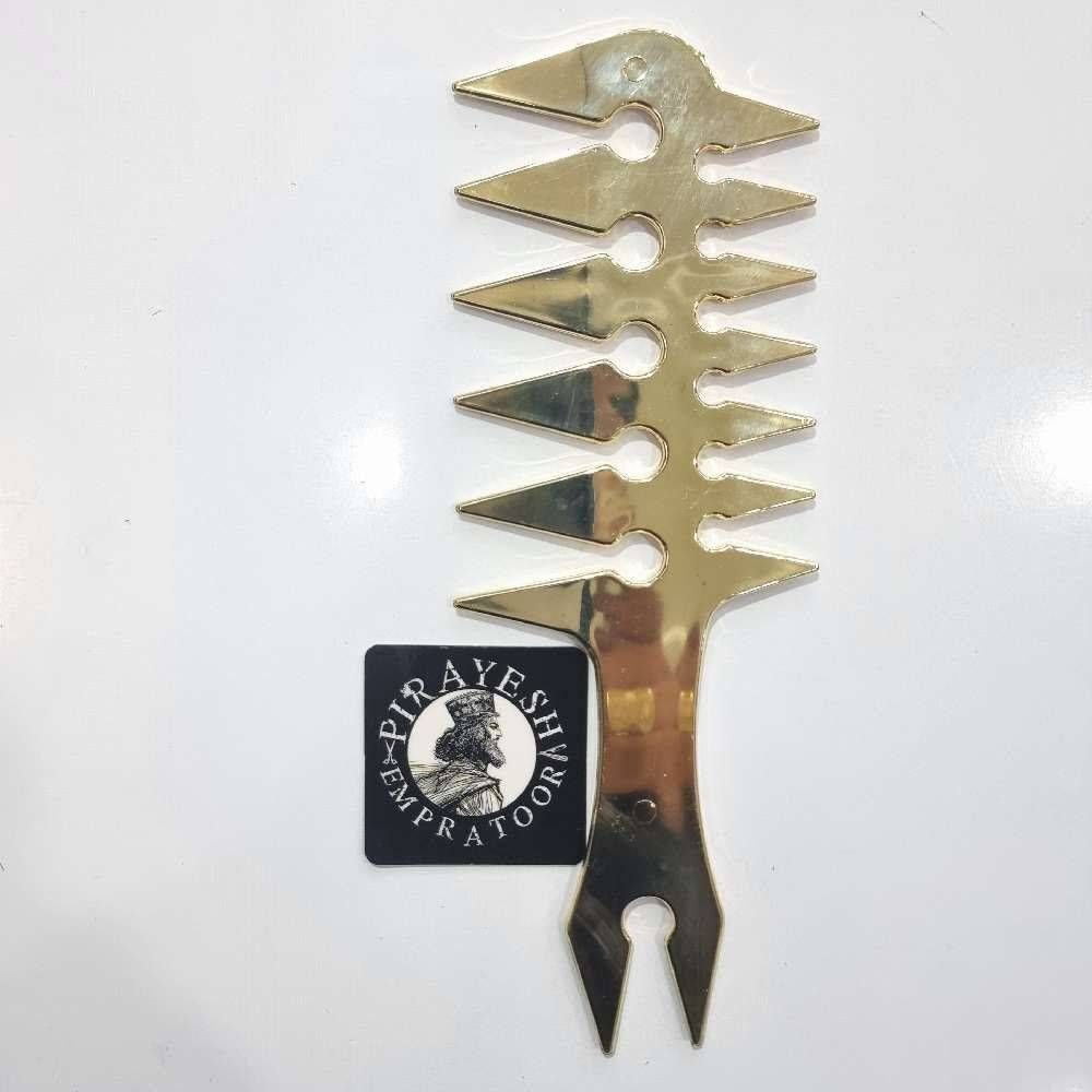 شانه استایل دوطرفه طلایی