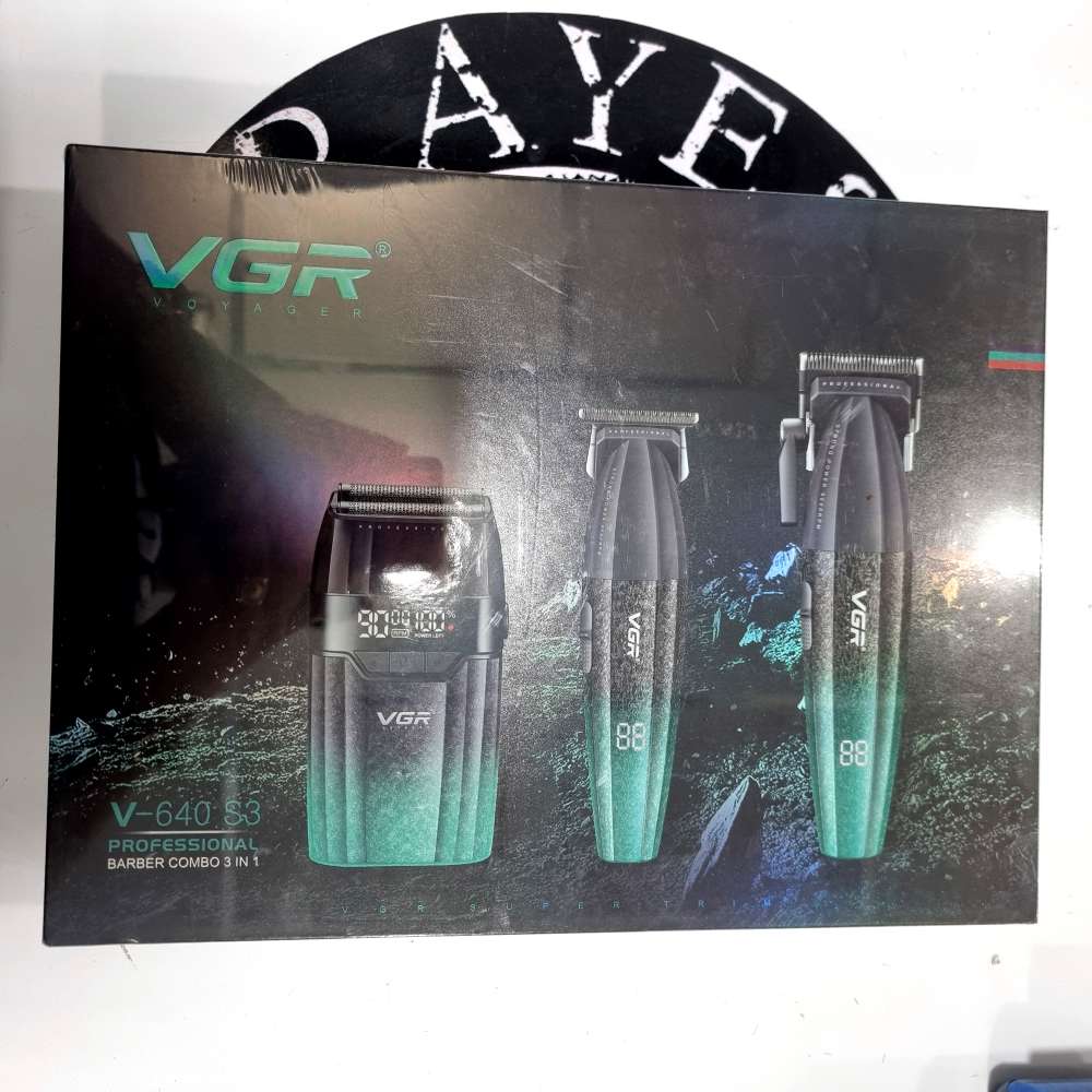 ست ماشین اصلاح حرفه‌ای وی جی آر مدل VGR-V640 S3