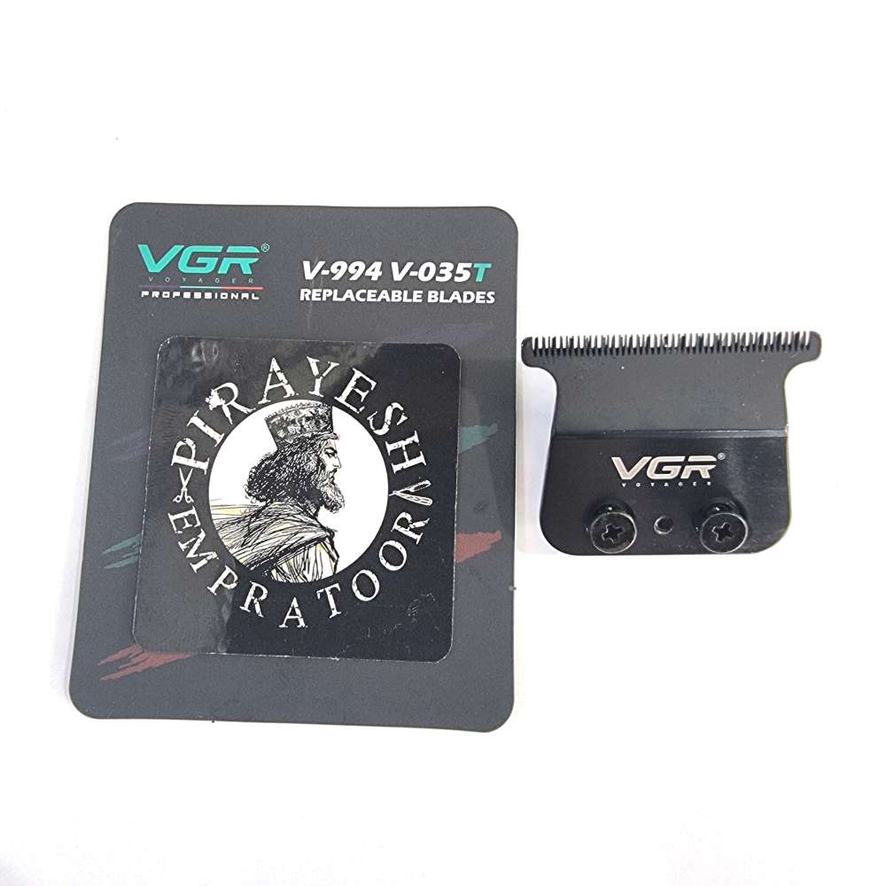 تیغه ماشین اصلاح خط‌زن VGR مدل V-035T/994 ضدحساسیت اورجینال