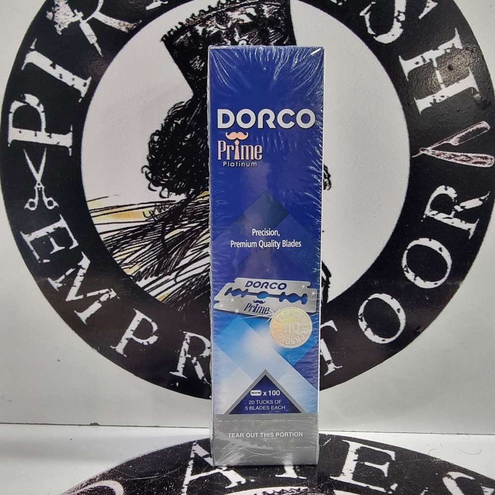 تیغ اصلاح سنتی دورکو DORCO مدل Prime بسته ۱۰۰ عددی