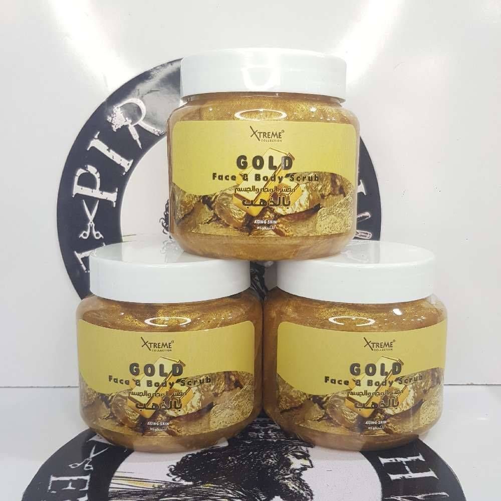 اسکراب ماسک صورت اکستریم مدل طلایی | Xtreme Gold Scrub 500ml